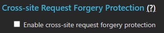 Cross Site Forgery