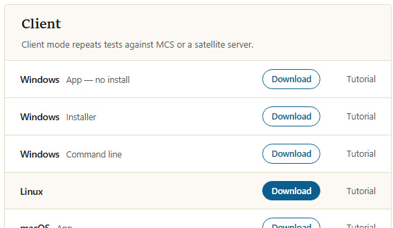 Download Linux client satellite