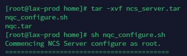 Untar Linux server satellite