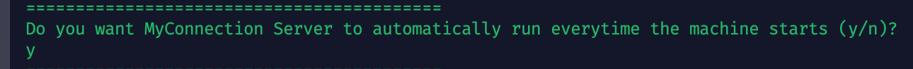 Run automatically on Linux